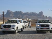 Dubai - Oman - Ausflug rund um Nizwa -unsere Jeeps &ndash; &copy; Annette Weise (Eberhardt TRAVEL)