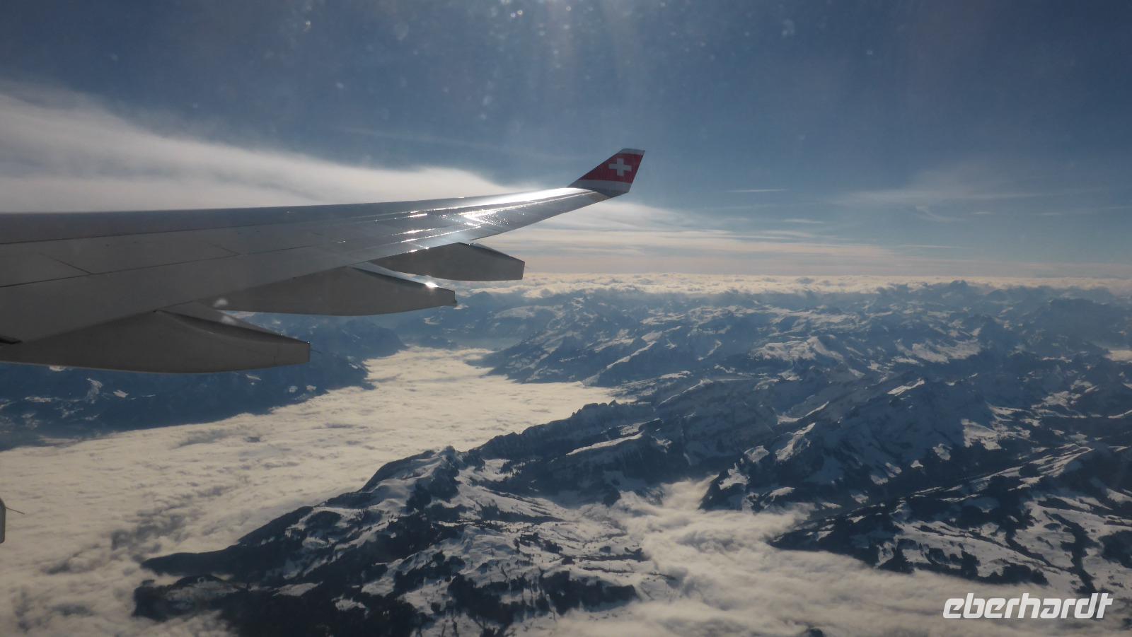 Flug von Zürich nach Dubai &ndash; &copy; Frank Nimschowski (Eberhardt TRAVEL)