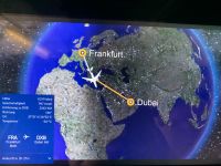 Flug von Frankfurt nach Dubai &ndash; &copy; Patrick Fritzsche (Eberhardt TRAVEL)