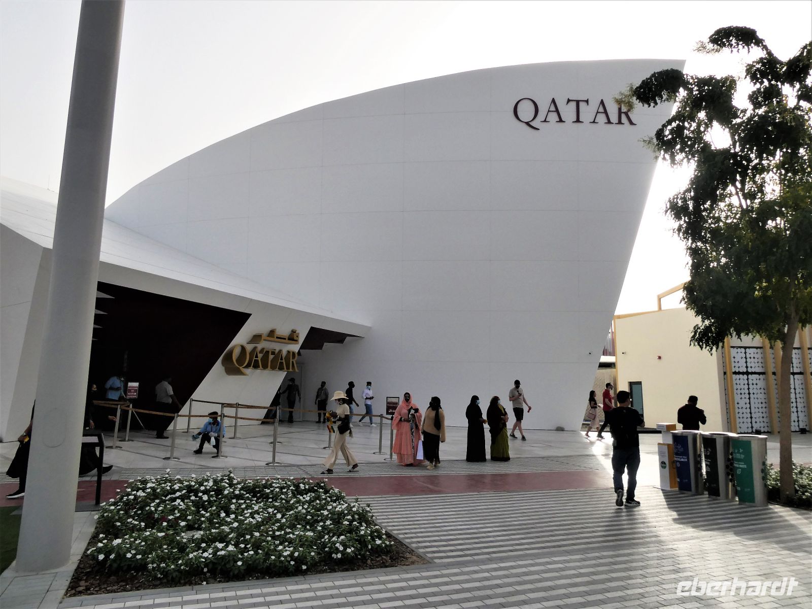 Pavillon von Qatar &ndash; &copy; Gina Egenolf (Eberhardt TRAVEL)