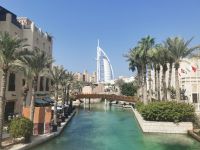 Das einzige 7 Sterne Hotel der Welt in Form eines Segels, Burj AL Arab &ndash; &copy; Simone Willner (Eberhardt TRAVEL)