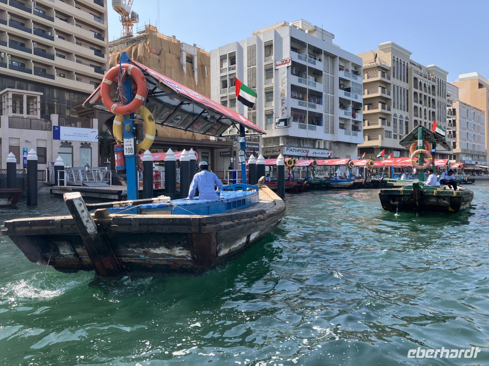 Wassertaxi-Fahrt &ndash; &copy; Sabine C. Seifert (Eberhardt TRAVEL)