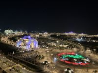 Abu Dhabi, Präsidentenpalast - Lichtshow &ndash; &copy; Sabine C. Seifert (Eberhardt TRAVEL)