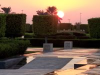 Sonnenuntergang an der Freitagsmoschee Abu Dhabi &ndash; &copy; Frank Nimschowski (Eberhardt TRAVEL)