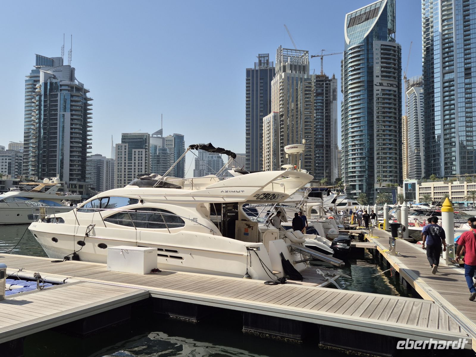 Dubai Marina, Yachtausflug &ndash; &copy; Frank Nimschowski (Eberhardt TRAVEL)