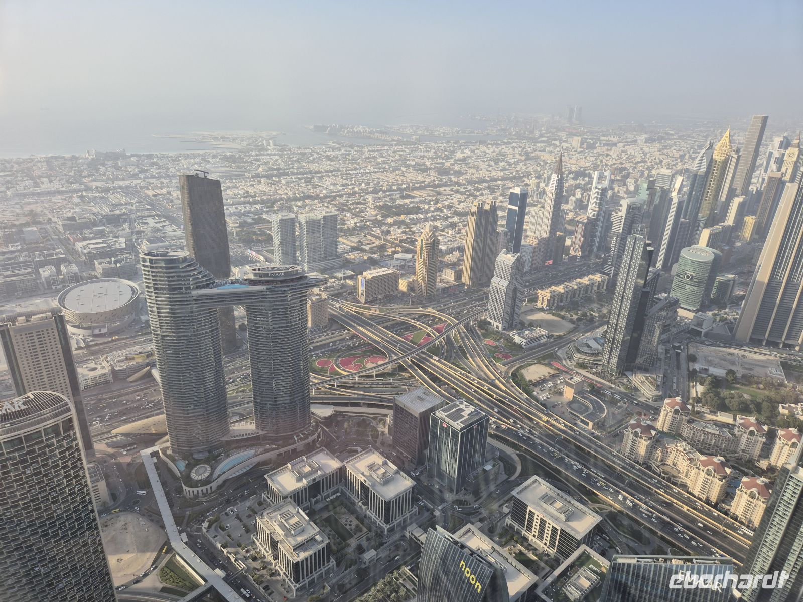 Blick vom Atmosphere, Burj Khalifa &ndash; &copy; Frank Nimschowski (Eberhardt TRAVEL)
