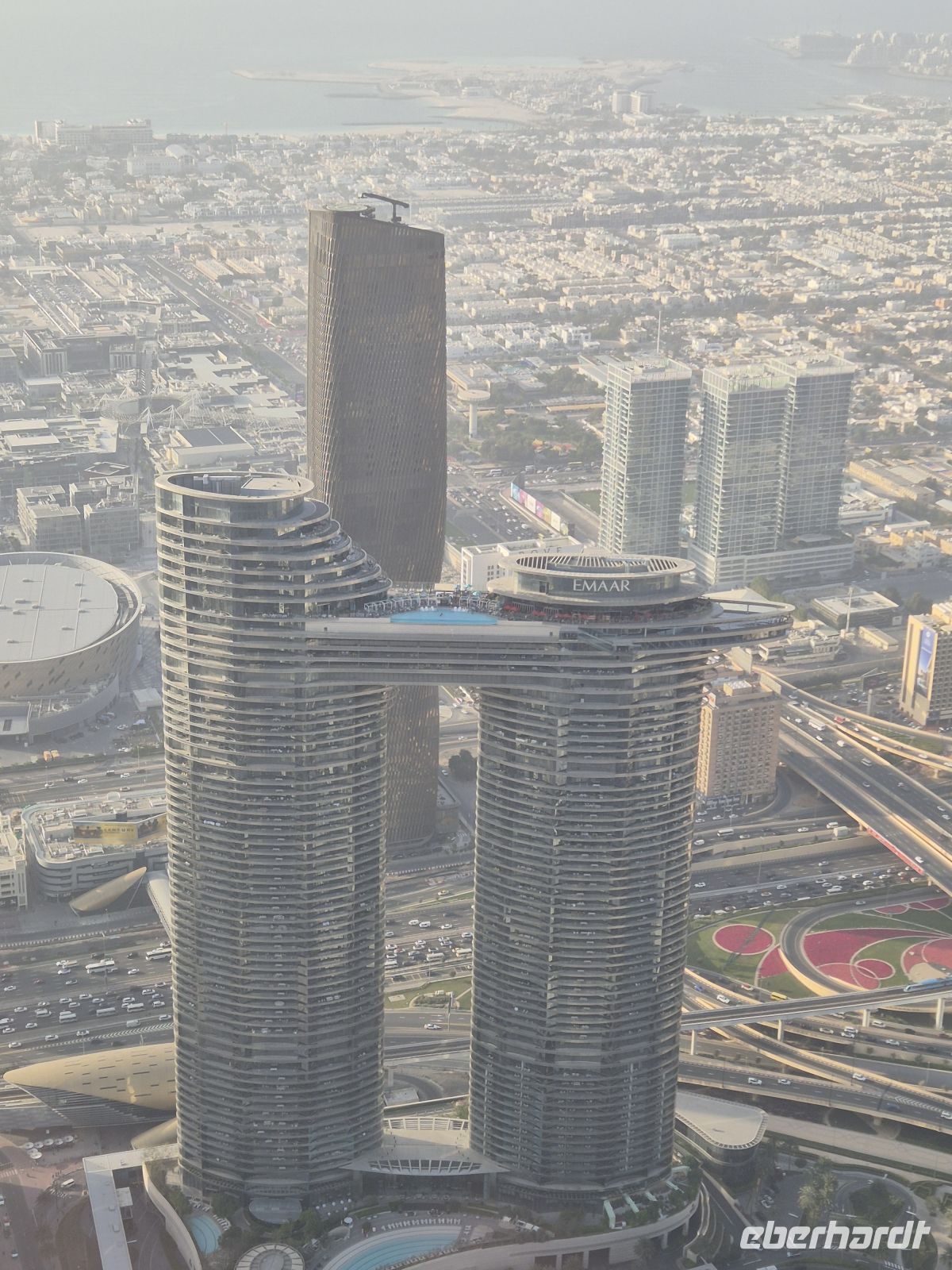 Blick vom Atmosphere, Burj Khalifa &ndash; &copy; Frank Nimschowski (Eberhardt TRAVEL)