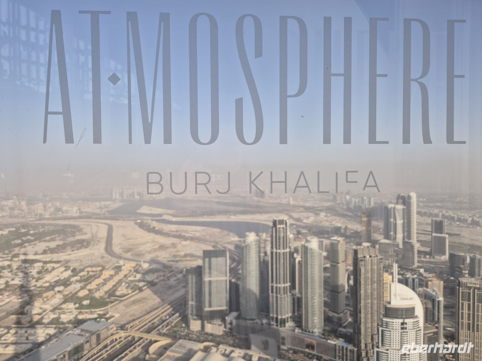 Blick vom Atmosphere, Burj Khalifa &ndash; &copy; Frank Nimschowski (Eberhardt TRAVEL)