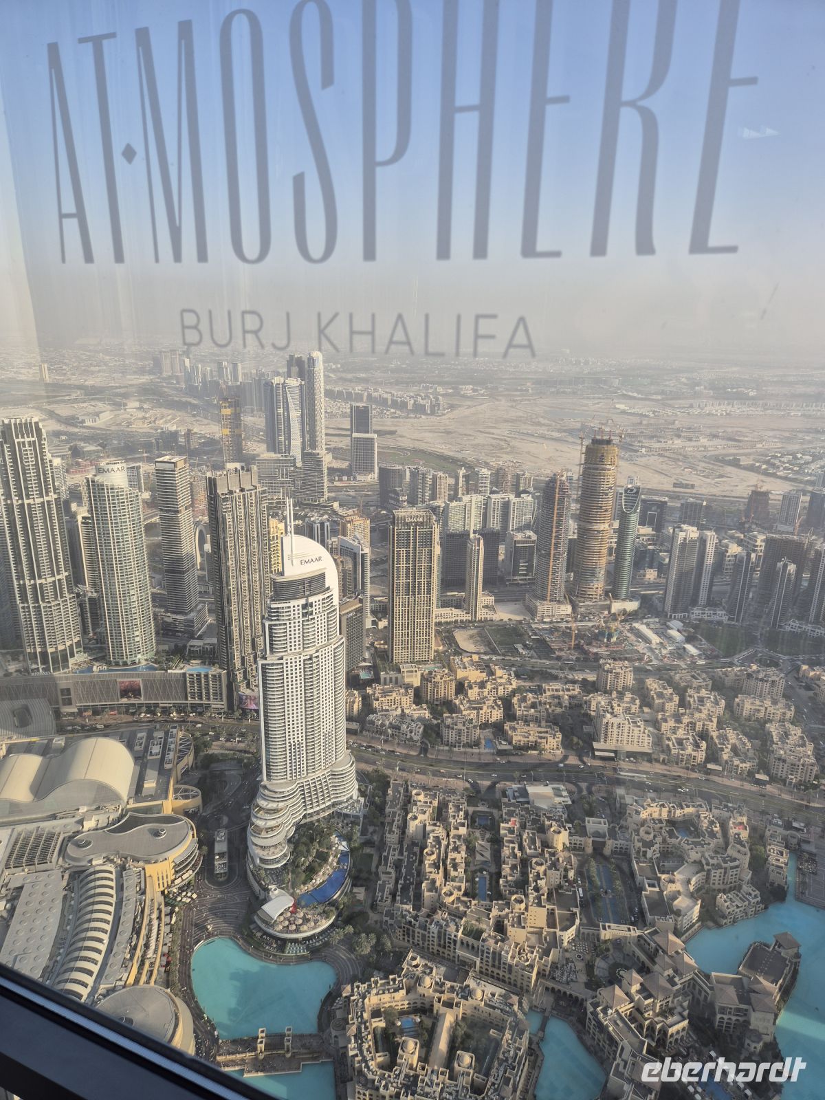 Blick vom Atmosphere, Burj Khalifa &ndash; &copy; Frank Nimschowski (Eberhardt TRAVEL)