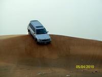 Fotomotiv für andere Jeeps. Sieht schlimmer aus als es ist. &ndash; &copy; Nicole Kunath (Eberhardt TRAVEL)