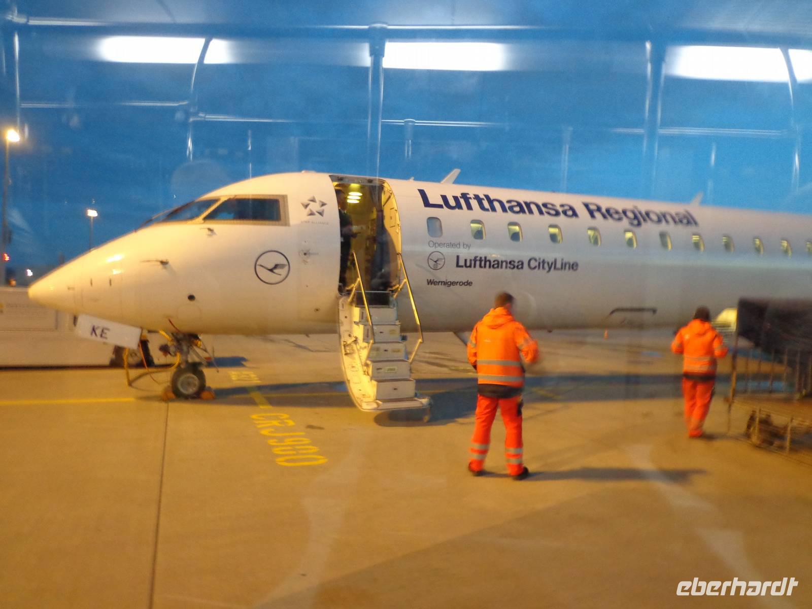 Unser Flugzeug nach München &ndash; &copy; Max Löffler (Eberhardt TRAVEL)