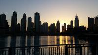Sonnenuntergang Dubai &ndash; &copy; Thomas Mühlbauer (Eberhardt TRAVEL)