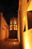 IMG_3396_Bastakiya-Viertel am Abend &ndash; &copy; Alice Teipelke (Eberhardt TRAVEL)