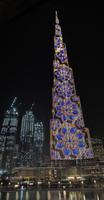 Lasershow Burj Khalifa &ndash; &copy; Simone Willner (Eberhardt TRAVEL)