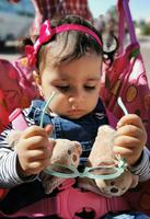 Kleine indische Besucherin &ndash; &copy; Simone Willner (Eberhardt TRAVEL)