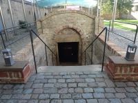 Speyer - Judenhof, Eingang zum Ritualbad (Mikwa) &ndash; &copy; Hans-Joachim Trutz (Eberhardt TRAVEL)