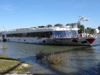 unsere A-ROSA SILVA in Germersheim &ndash; &copy; Hans-Joachim Trutz (Eberhardt TRAVEL)