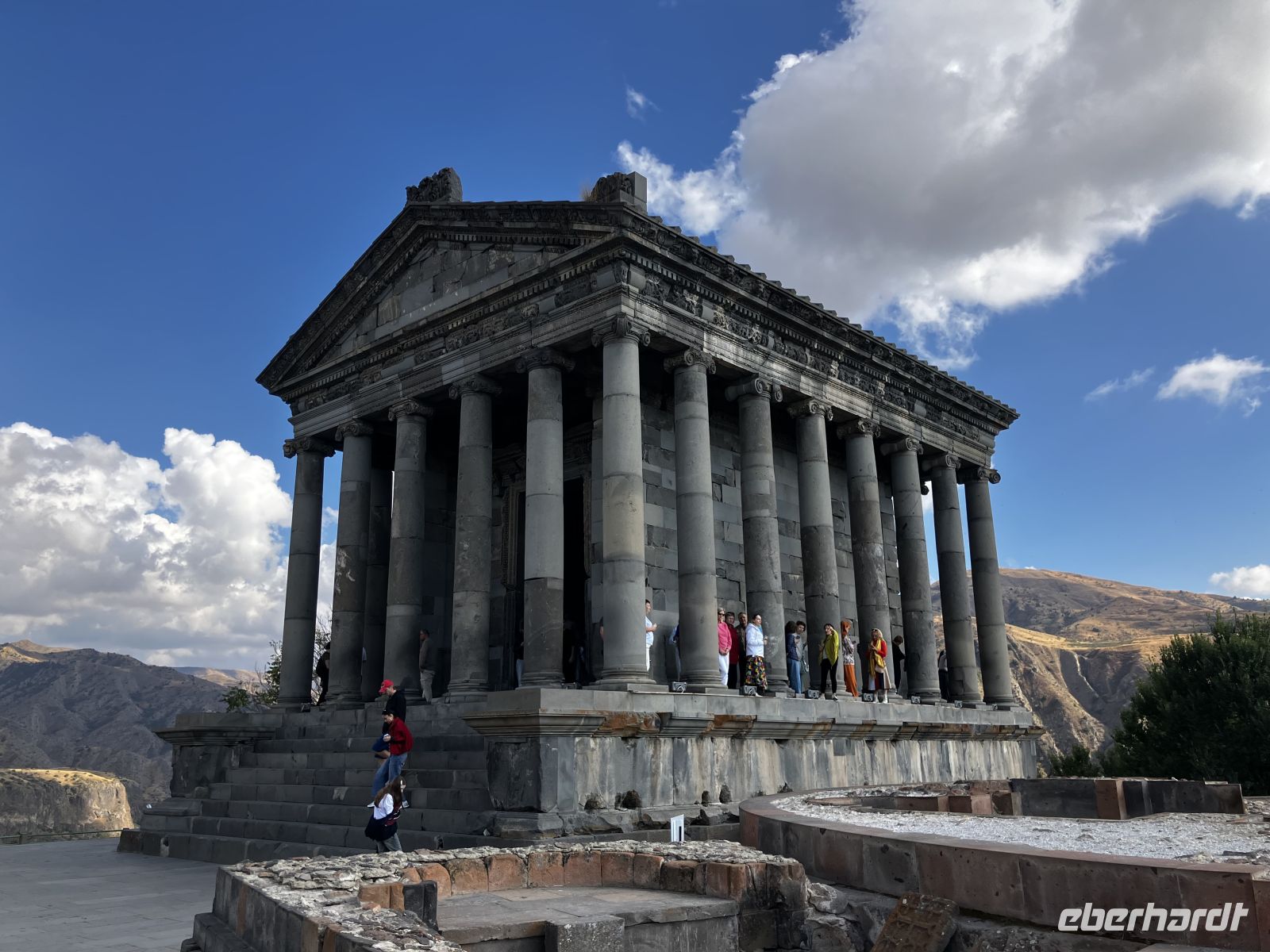der Tempel von Garni  &ndash; &copy; Mathias Schirmer (Eberhardt TRAVEL)