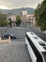 Blick aus dem Hotel in Sheki &ndash; &copy; Mathias Schirmer (Eberhardt TRAVEL)