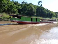 096. Mekong Bootsfahrt, Laos &ndash; &copy; Maria Michel (Eberhardt TRAVEL)