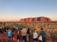 17. Reisetag – Ulu?u-Kata Tju?a National Park – Sonnenaufgang am Uluru &ndash; &copy; Andreas Wolfsteller (Eberhardt TRAVEL)