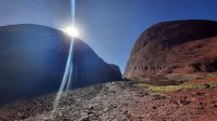 Rundreise Australien - Wanderung bei den Kata Tjutas im Outback &ndash; &copy; Franziska Bergmann (Eberhardt TRAVEL)