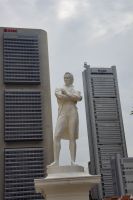 031 – Singapur, Thomas Stamford Raffles in Weiß &ndash; &copy; Vivien Fiedler (Eberhardt TRAVEL)