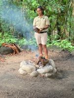 Australien - grenzenloses Fernweh: Die Willkommenszeremonie einer Aboriginal-Rangerin &ndash; &copy; Ekkehard Villing (Eberhardt TRAVEL)