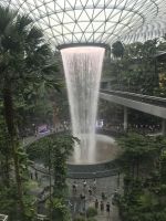 Jewel Wasserfall-Changi Airport Singapur  &ndash; &copy; Alexander Behling (Eberhardt TRAVEL)