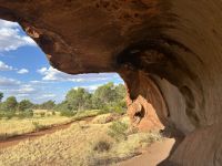 Uluru / Ayers Rock - Küchen-Höhle &ndash; &copy; Patrick Fritzsche (Eberhardt TRAVEL)