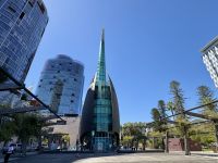 4. Tag: Ankunft in Westaustralien – Stadtrundfahrt in Perth – Glockenturm am Barrack Square