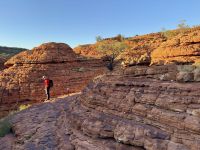 10. Tag: Morgenspaziergang am Kings Canyon (Kings Canyon Rim Walk)