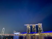 Singapur am Abend &ndash; &copy; Anne Fohlert (Eberhardt TRAVEL)