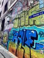 Stadtrundfahrt Melbourne: Hosier Lane - Graffiti-Straße  &ndash; &copy; Anne Fohlert (Eberhardt TRAVEL)