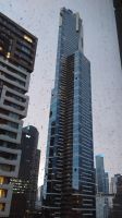 Melbourne Skydeck, Blick vom Hotelzimmer  &ndash; &copy; Monika Cortese (Eberhardt TRAVEL)