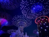 2. Tag: Ankunft in Singapur – Musik- und Lichtershow in den Gardens by the Bay