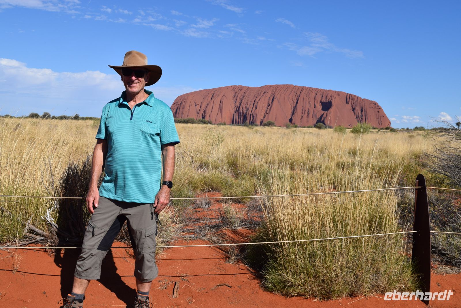 ich und der Uluru &ndash; &copy; Gunter Looß (Eberhardt TRAVEL)