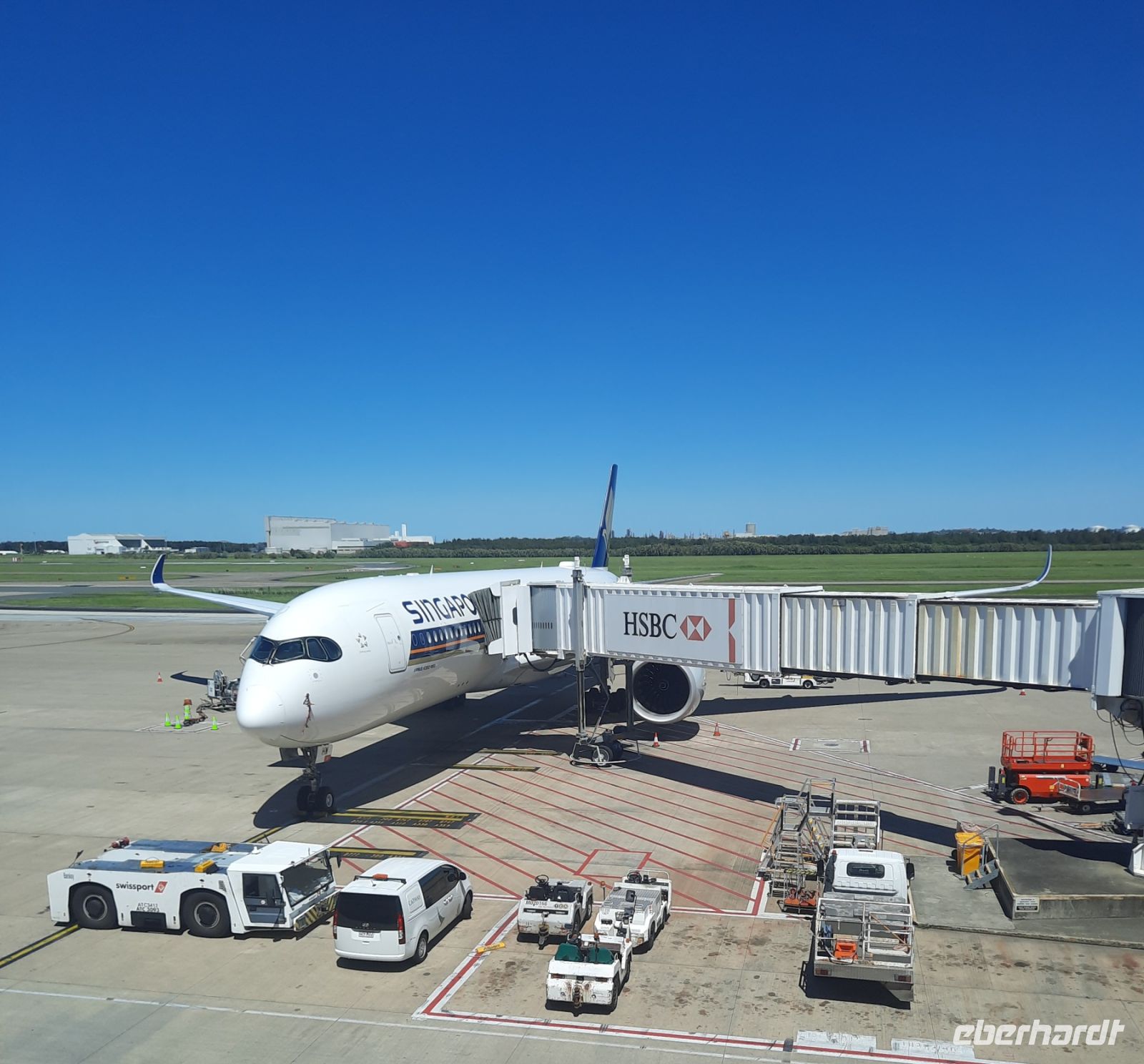 unsere Maschine steht bereit &ndash; &copy; Gunter Looß (Eberhardt TRAVEL)