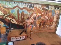 und auch am Didgeridoo zeigt er uns was er kann  &ndash; &copy; Gunter Looß (Eberhardt TRAVEL)