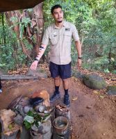 Willkommens-Zeremonie im Daintree-Nationalpark &ndash; &copy; Gunter Looß (Eberhardt TRAVEL)