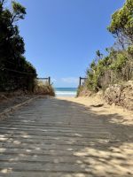 Strandzugang - Apollo Bay - Victoria - Australien &ndash; &copy; Manuel González Urrutia (Eberhardt TRAVEL)