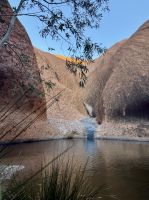 Felslandschaft mit Wasserfall - Petermann - NT - Australien &ndash; &copy; Manuel González Urrutia (Eberhardt TRAVEL)