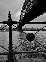 Brücke ans Wasser - Sydney - NSW - Australien &ndash; &copy; Manuel González Urrutia (Eberhardt TRAVEL)