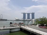 Merlion und Marina Bay Sands, Singapur &ndash; &copy; Julian Bartsch (Eberhardt TRAVEL)
