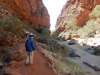 Wanderung Simpson Gap  &ndash; &copy; Rebekka Böhme (Eberhardt TRAVEL)