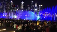 Singapur, Lasershow &ndash; &copy; Frank Nimschowski (Eberhardt TRAVEL)