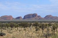 Kata Tjuta - Erster Fotostopp &ndash; &copy; Andreas Wolfsteller (Eberhardt TRAVEL)