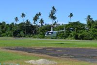 Helikopterflug über Vanua Levu