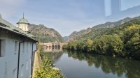 Blick aus dem Fenster zum Fluß Olt Kloster Cozia &ndash; &copy; Frank Schäfer (Eberhardt TRAVEL)