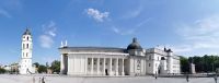 Kathedralenplatz in Vilnius &ndash; &copy; Simone Willner (Eberhardt TRAVEL)